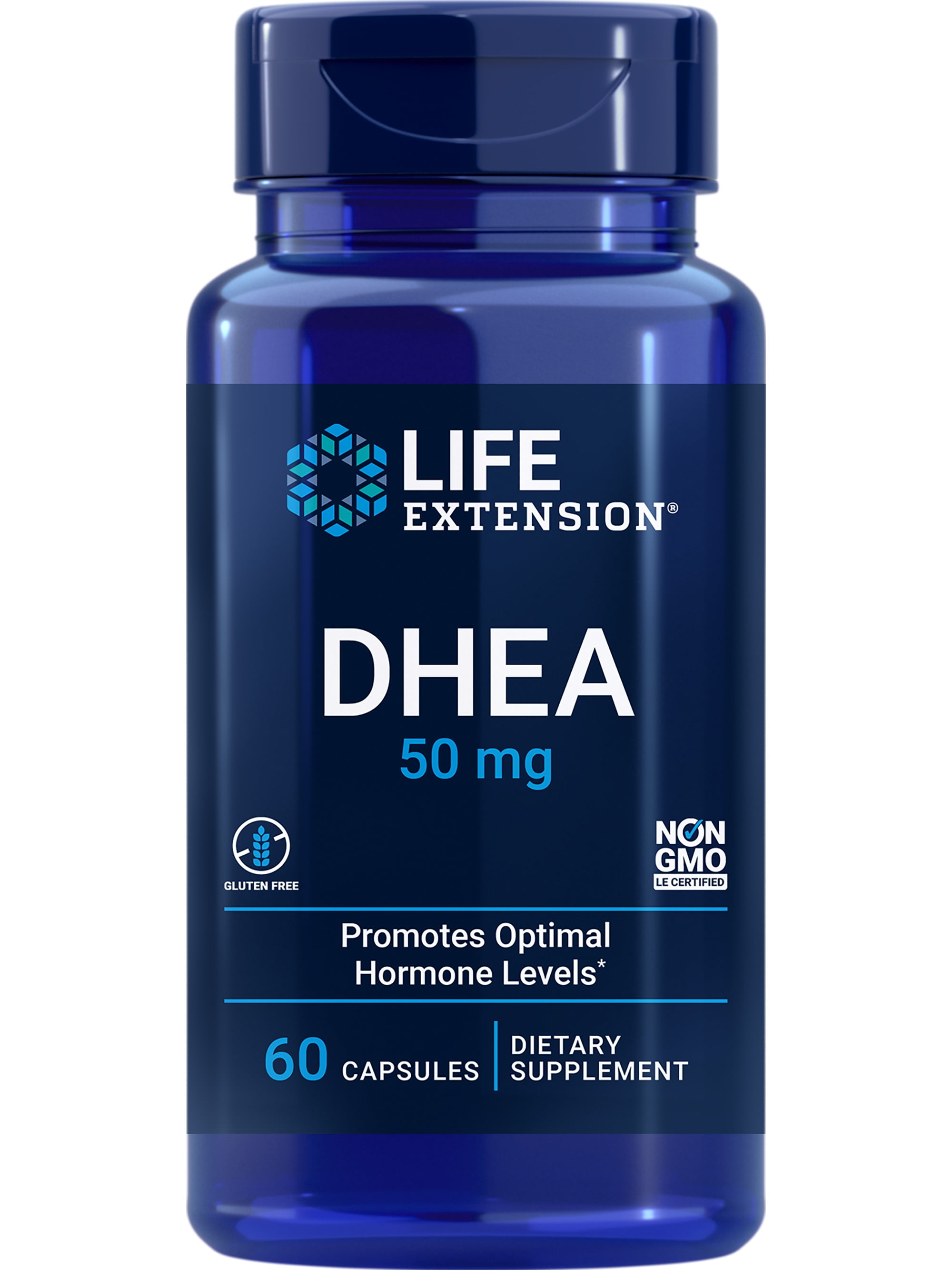Life Extension DHEA 50 mg Dehydroepiandrosterone Supplement for