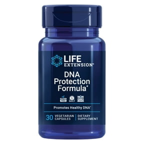 Life Extension DNA Protection Formula, DNA health support, nutrition focused, antioxidants, hops, chlorophyllin, zinc, once-daily, gluten-free, non-GMO, 60 softgels
