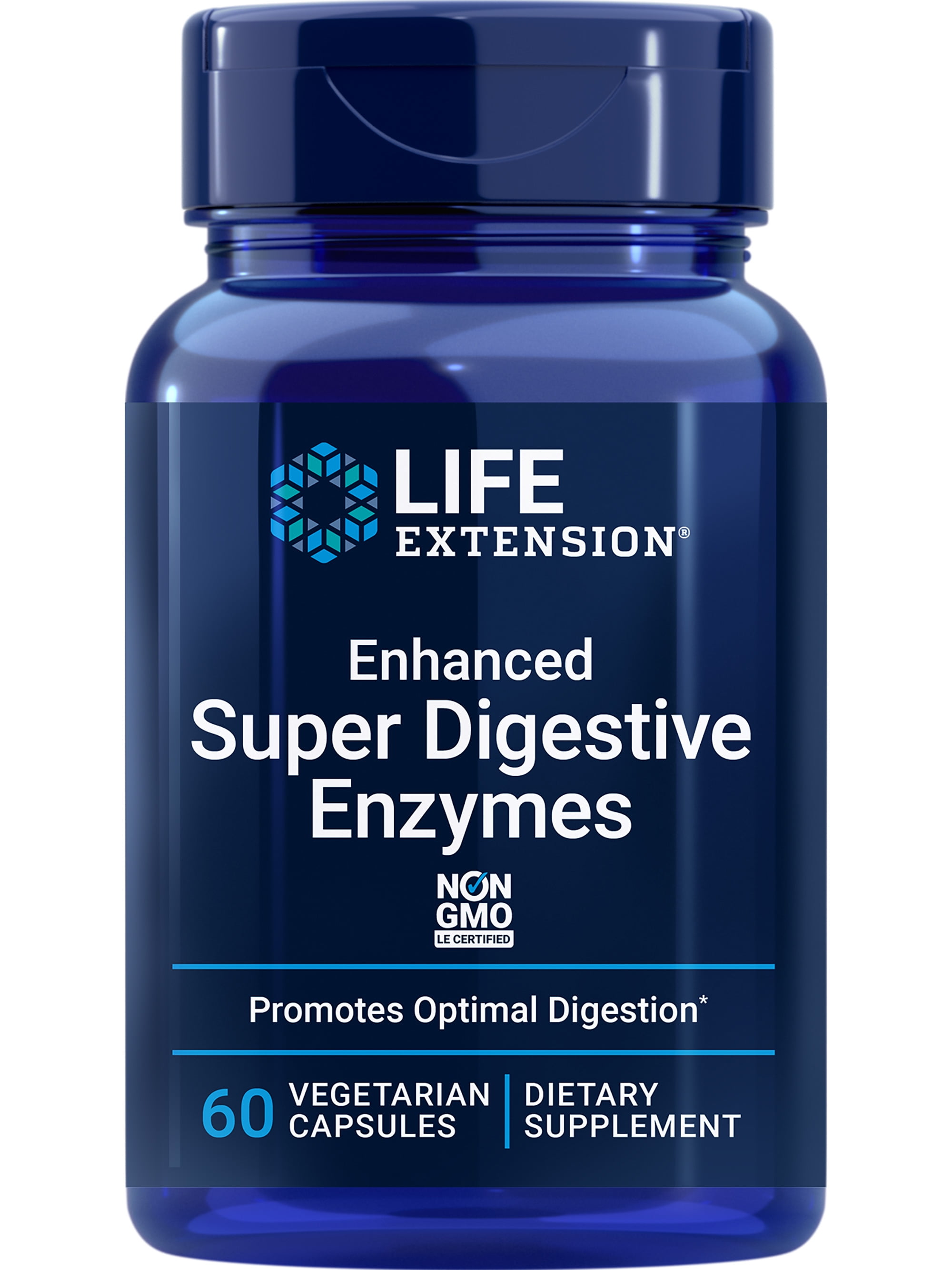 Life Extension Enhanced Super Digestive Enzymes Supports Digestion