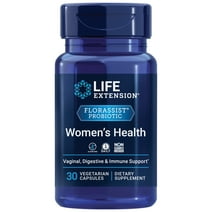Life Extension FLORASSIST® Probiotic Women's Health – Daily Probiotics Supplement - Women’s Vaginal, Digestive & Immune Health Support – Gluten-Free, Non-GMO, Vegetarian – 30 Capsules