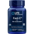 thumbnail image 1 of Life Extension Fast-C® and Bio-Quercetin® Phytosome - Fast delivery & absorption for optimum immune support - Gluten-Free, Non-GMO - 60 Vegetarian Tablets, 1 of 10
