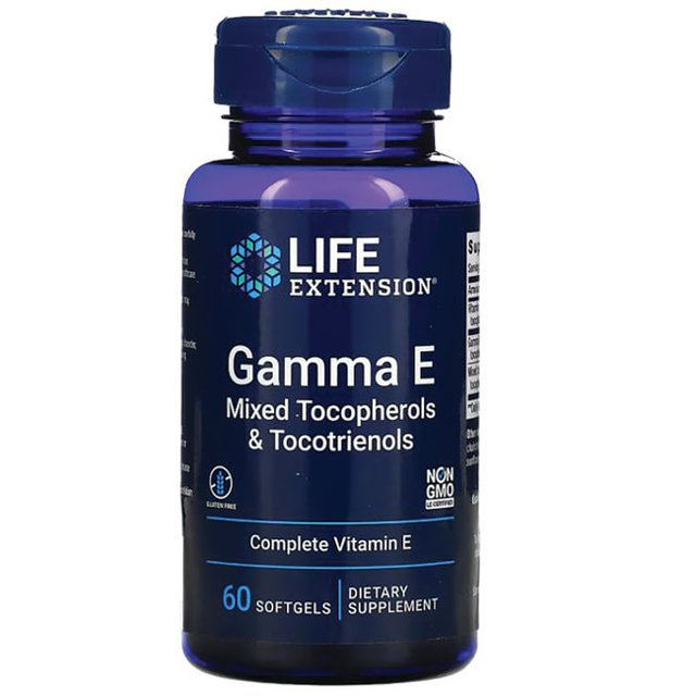 Life Extension Gamma E Mixed Tocopherols & Tocotrienols Complete