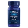 thumbnail image 1 of Life Extension Hair Growth for Men, ActriSave® prickly pear and black rice, VI-SPO® saw palmetto, supports hair growth, fullness and density, non-GMO, 1-daily, gluten-free, 30 softgels, 1 of 10