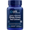 thumbnail image 1 of Life Extension Lightly Caffeinated Mega Green Tea Extract, 98% EGCG Polyphenols - Supports Cell, Heart & Brain Health - Gluten-Free, Non-GMO - 100 Vegetarian Capsules, 1 of 9