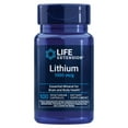thumbnail image 1 of Life Extension, Lithium, 1000 mcg, lithium orotate, brain health and function, DNA health supplement, healthy aging, vegetarian, 100 capsules, 1 of 8