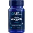 thumbnail interactive-video image 1 of Life Extension Low Dose Vitamin K2, 45 mcg, biologically active vitamin K2, cardiovascular health, 90 softgels, 1 of 11