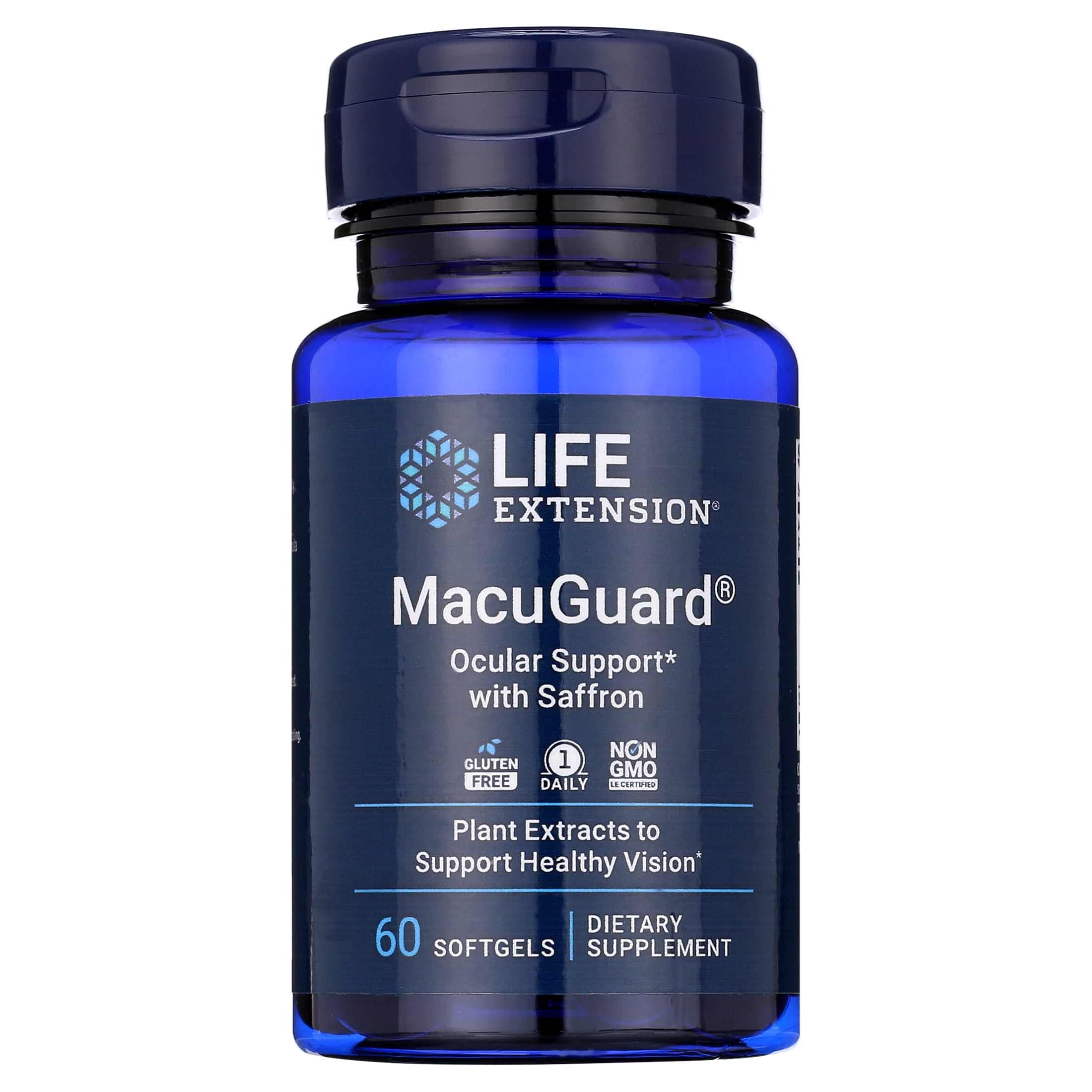 Life Extension MacuGuard Ocular Support with Saffron Eye Health