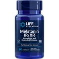 thumbnail image 1 of Life Extension Melatonin IR/XR, 1.5 mg, immediate- and extended-release formula for optimal sleep support, healthy circadian rhythms, cellular defense, gluten-free, non-GMO, 60 capsules, 1 of 11