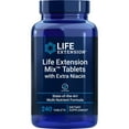 thumbnail interactive-video image 1 of Life Extension Mix Tablets with Extra Niacin – Vitamin, Mineral, Fruit and Vegetable Supplement - Complete Daily Veggies Blend for Whole-Body Health - Gluten-Free - 240 Tablets, 1 of 6