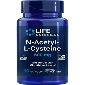 Customer reviews for Life Extension NAC N-Acetyl-L-Cysteine, Immune Support, Respiratory Health, Liver Function, 600 mg, 60 Capsules