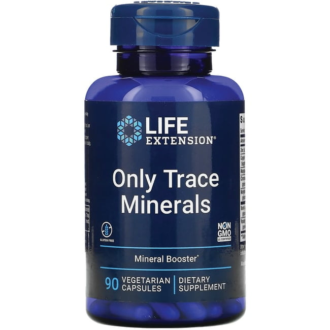 Life Extension Only Trace Minerals A Daily Dose of Zinc, Chromium