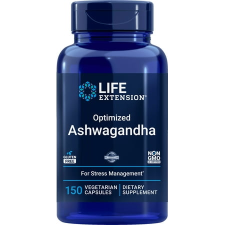 Life Extension Optimized Ashwagandha, 150 Veg Caps