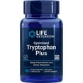 thumbnail image 1 of Life Extension Optimized Tryptophan Plus, niacin, L-lysine, L-tryptophan, support for healthy sleep, mood, stress response & satiety, gluten-free, non-GMO, vegetarian, 90 capsules, 1 of 8