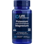 Life Extension Potassium & Magnesium Heart Health Supplement 60 Capsules