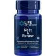 thumbnail image 1 of Life Extension Rest & Renew, for a refreshing & restorative night’s sleep, gluten-free, non-GMO, vegetarian, 30 capsules, 1 of 11