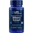thumbnail interactive-video image 1 of Life Extension Standardized European Bilberry Extract, 100 mg, MirtoSelect® Vaccinium myrtillus, eye health, circulation, lubrication, gluten-free, non-GMO, vegetarian, 90 capsules, 1 of 5