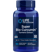 Life Extension Super Bio-Curcumin Turmeric Extract 400 mg, 90 Vegetarian Capsules