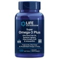 thumbnail image 1 of Life Extension Super Omega-3 Plus EPA/DHA Fish Oil, Sesame Lignans, Olive Extract, Krill & Astaxanthin - Heart, Brain & Joint Health Support - Gluten-Free, Non-GMO - 120 Softgels, 1 of 10