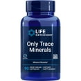 thumbnail image 1 of Life Extension Only Trace Minerals, a daily dose of zinc, chromium, boron, copper, manganese, vanadyl sulfate, gluten-free, non-GMO, vegetarian, 90 capsules&nbsp;, 1 of 7