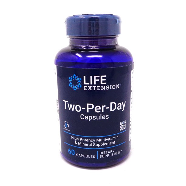 Life Extension TwoPerDay 60 Capsules Walmart Business Supplies
