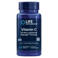 thumbnail interactive-video image 1 of Life Extension Vitamin C 24-Hour Liposomal Hydrogel Formula - Liposomal Vitamin C Supplement for Immune Support & Skin Health with Calcium - Vegetarian, Gluten-Free, Non-GMO - 60 Tablets, 1 of 12