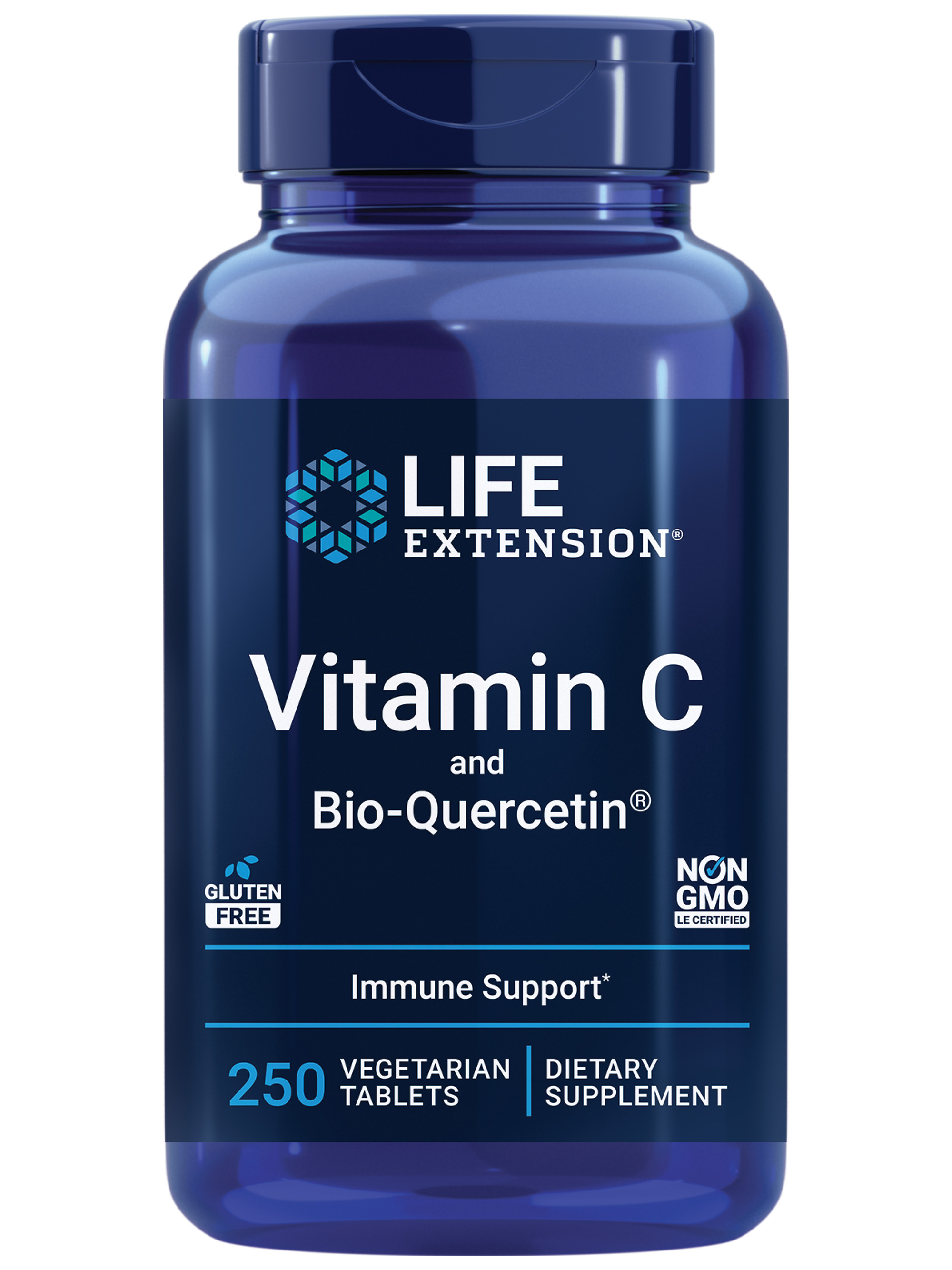 Life Extension Vitamin C and BioQuercetin Phytosome Immune Support