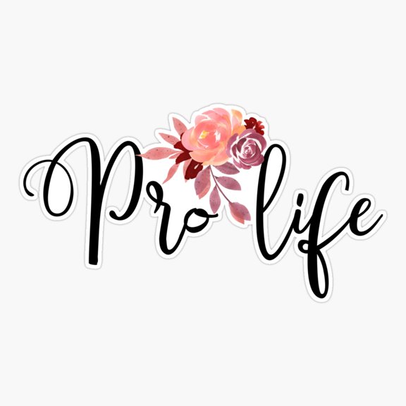 Life Faith Message Sticker