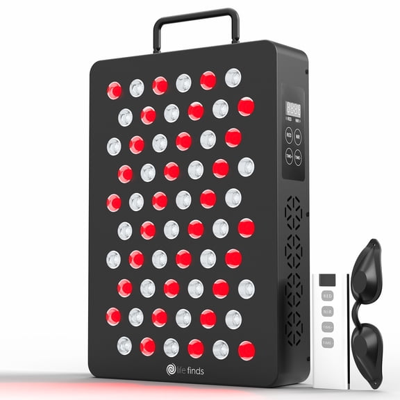 Life Finds Small Red Light Therapy Panel Lamp, Near Infrared Light Treatment