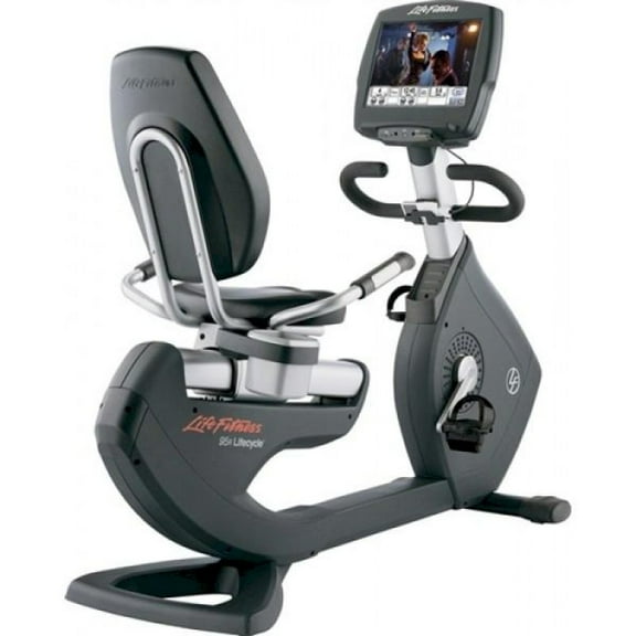 Pre-Owned Life Fitness 95R Elevation Series Recumbent Exercise Bike with Engage Console