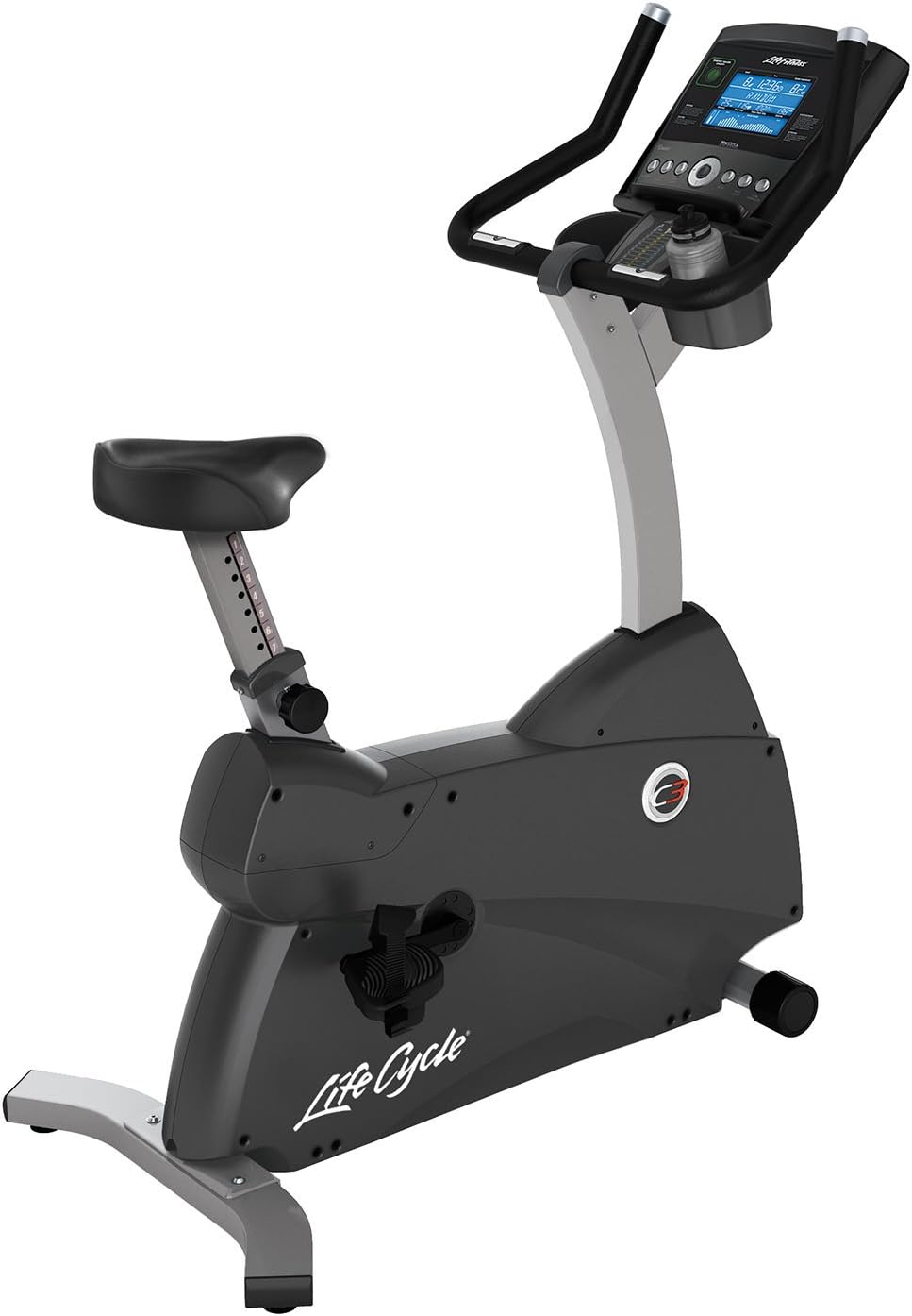 Pre-Owned Life Fitness C3 Upright Exercise Bike with Go Console