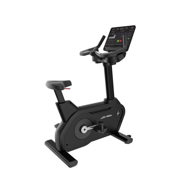 Pre-Owned Life Fitness Club Series+ Plus Upright Exercise Bike with SL Console