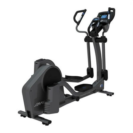 Life Fitness E5 Cross Trainer Elliptical Exercise Machine with Go Console, Titanium