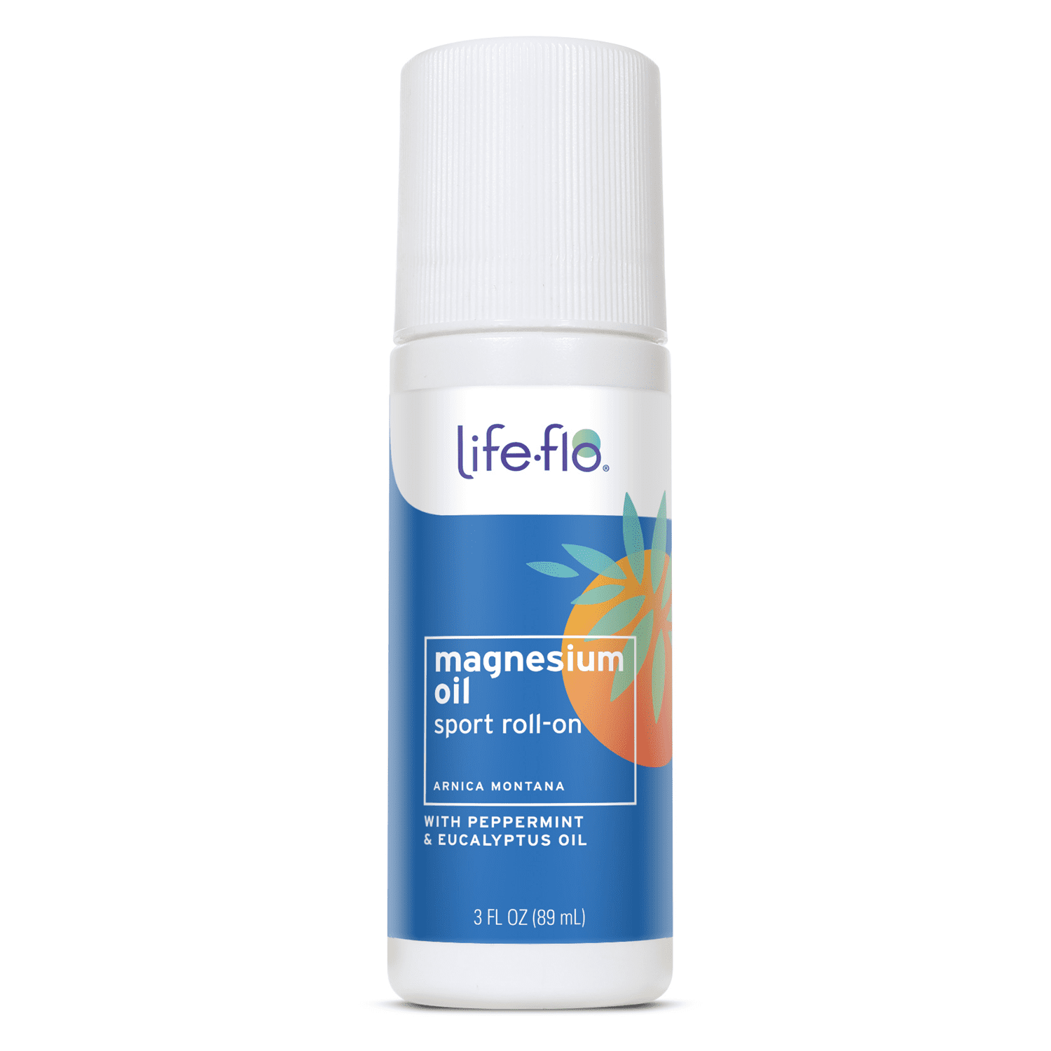 Life-Flo Magnesium Oil Sport Roll-On | With Magnesium Chloride from Zechstein Seabed, Arnica & Menthol | Soothes Muscles & Joints After Exercise | 3oz