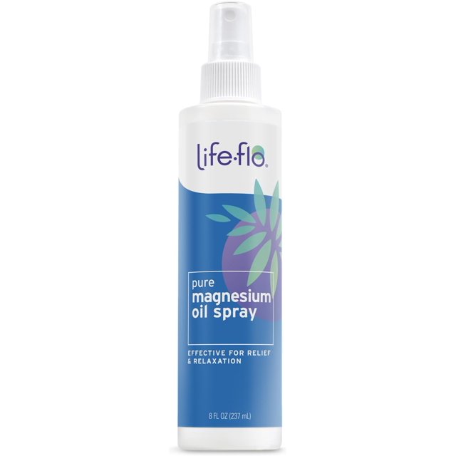 LifeFlo Pure Magnesium Oil 100 Pure Magnesium Chloride Spray from