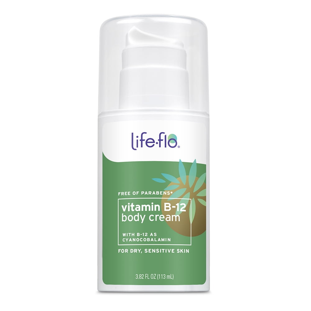 LifeFlo Vitamin B12 Cream For Sensitive Skin Soothes & Moisturizes