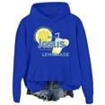 thumbnail image 1 of Life Gave Me Some Lemons But My Jesus He Be Making Lemonade Sweatshirt Funny Lemonade Christians Hoodie, 1 of 8