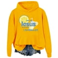 thumbnail image 1 of Life Gave Me Some Lemons But My Jesus He Be Making Lemonade Sweatshirt Funny Lemonade Christians Hoodie, 1 of 8