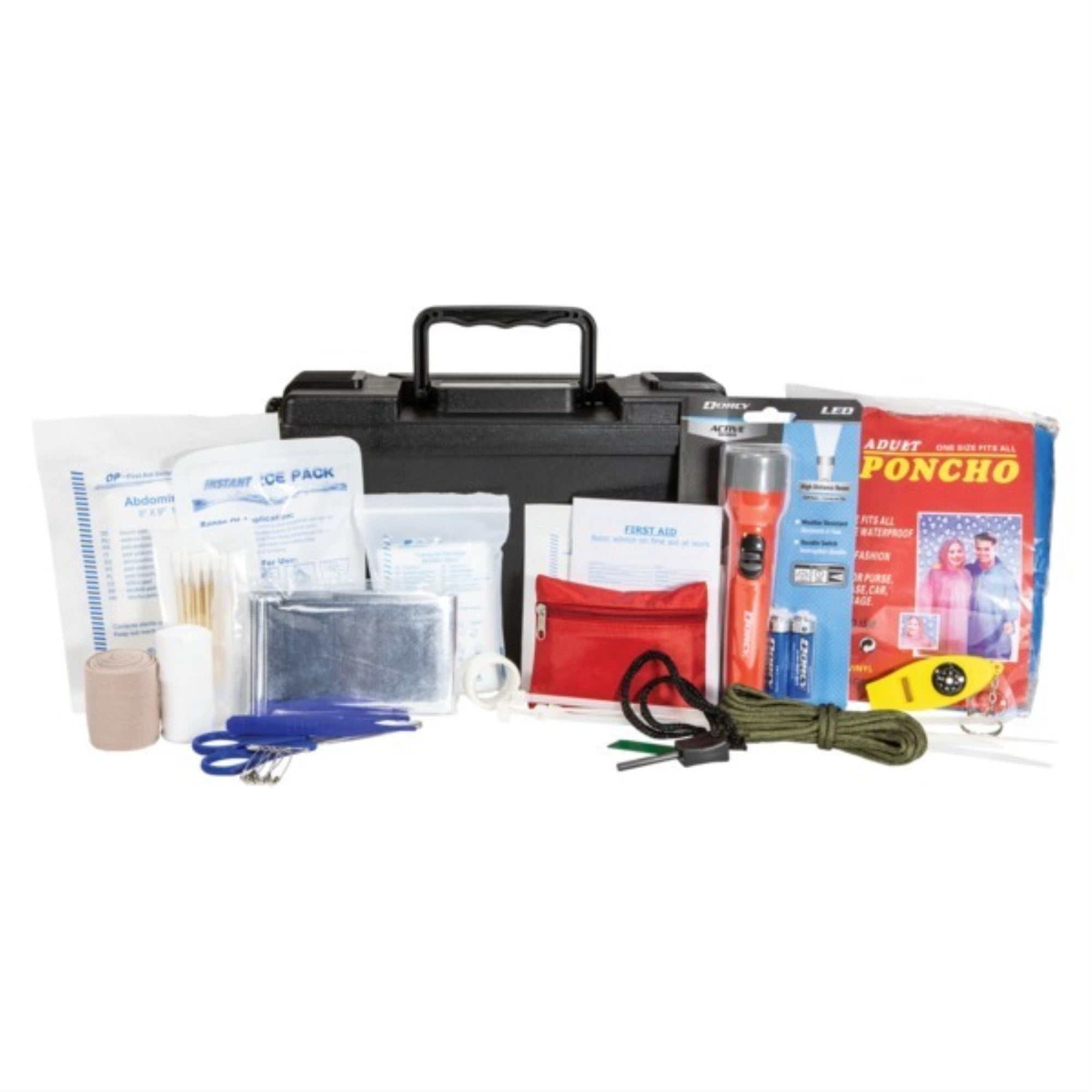Life+Gear 150pc First Aid Survival Kit in Waterproof Case - Walmart.com