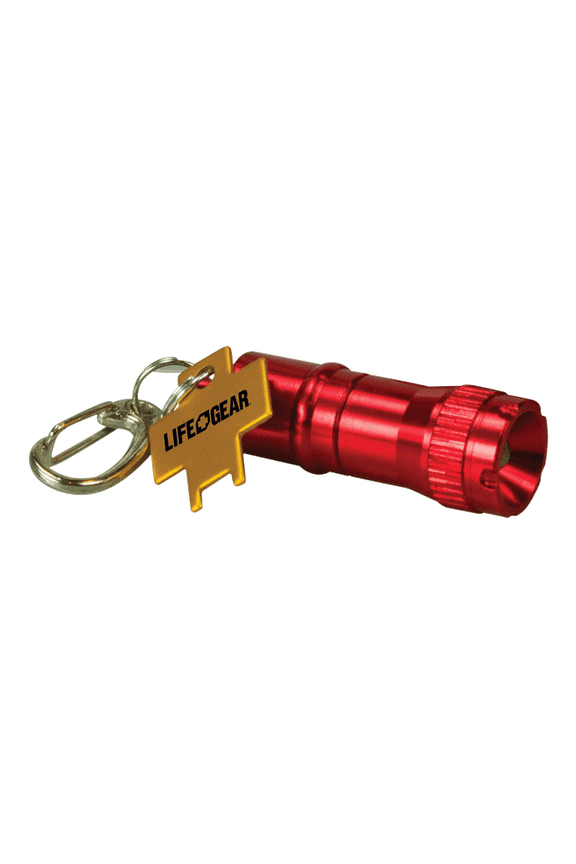 Life Gear 41-3944 Lumens LED Mini Aluminum Keychain Flashlight