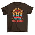 thumbnail image 1 of Life Goal Pet All The Dogs T-Shirt Men Women, 1 of 2