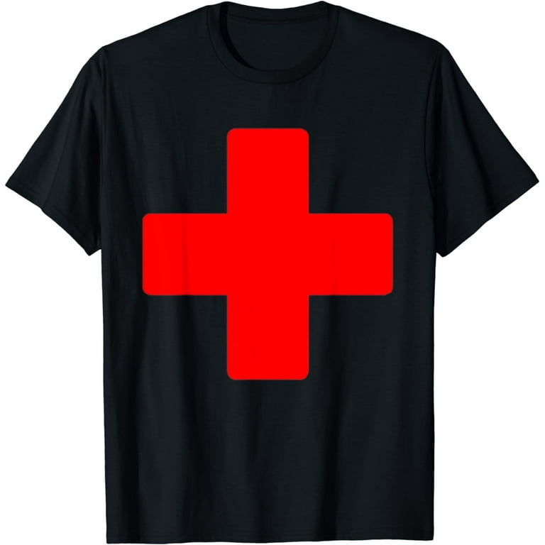 Life Guard Medic Fire Fighter Safety + Rescue Cross T Shirt T-Shirt Life Guard Medic Fire Fighter Safety + Rescue Cross T Shirt T-Shirt