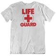 thumbnail image 1 of Life Guard. T-Shirt Gift for Surfers, Divers, Coast Guard, Men and Women White, 1 of 8