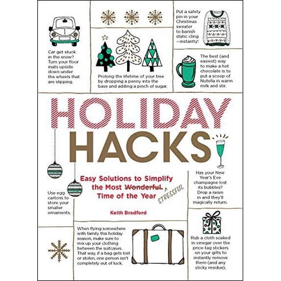 Pre-Owned Holiday Hacks: Easy Solutions to Simplify the Most Wonderful Time of the Year (Paperback) 150720857X 9781507208571