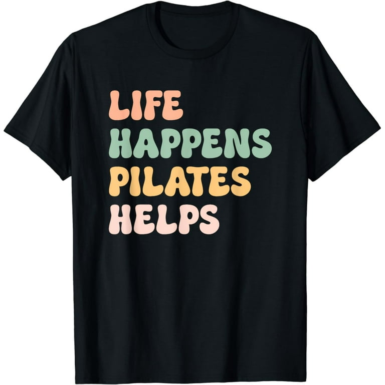 Pilates Exercises T Shirt Pilates Men's Cute Pilates Workout Gift