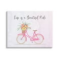 thumbnail image 1 of Life Is A Beautiful Ride Bicycle Inspirational Graphic Art Gallery Wrapped Canvas Print Wall Art, 1 of 7