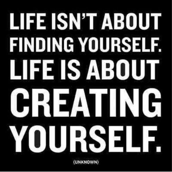 Pre-Owned Life Is About Creating Yourself Journal (Hardcover) 1590352246 9781590352243