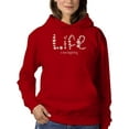 thumbnail image 1 of Life Is Beggining Daisies Hoodie Women -Image by Shutterstock, Female XX-Large, 1 of 4