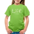 thumbnail image 1 of Life Is Beggining Daisies T-Shirt Juniors -Image by Shutterstock,  Large, 1 of 4