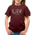 thumbnail image 1 of Life Is Beggining Daisies T-Shirt Juniors -Image by Shutterstock,  x-Large, 1 of 4