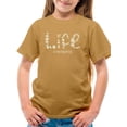 thumbnail image 1 of Life Is Beggining Daisies T-Shirt Juniors -Image by Shutterstock,  x-Large, 1 of 4